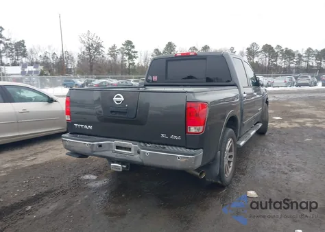 2012 Nissan Titan Sl из США, поврежденный, VIN 1N6AA0EC9CN311208